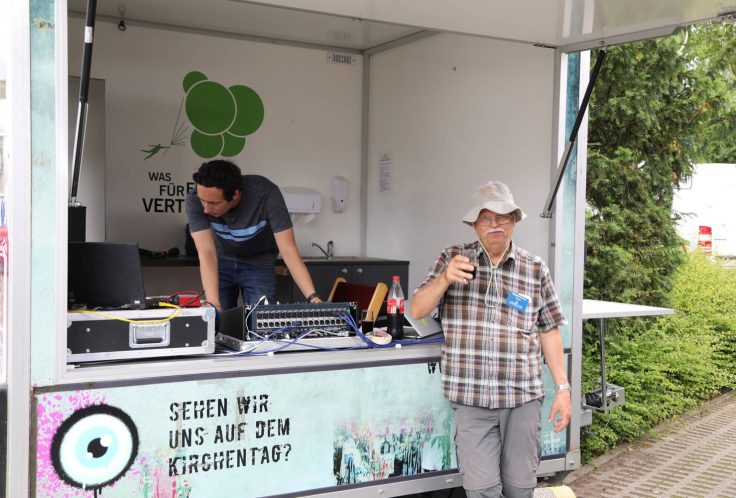Wenn alles läuft, kann man entspannen...