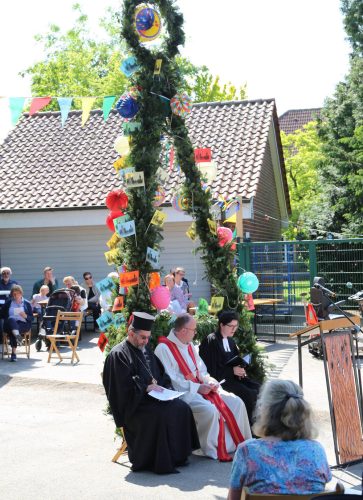 Während des Gottesdienstes.